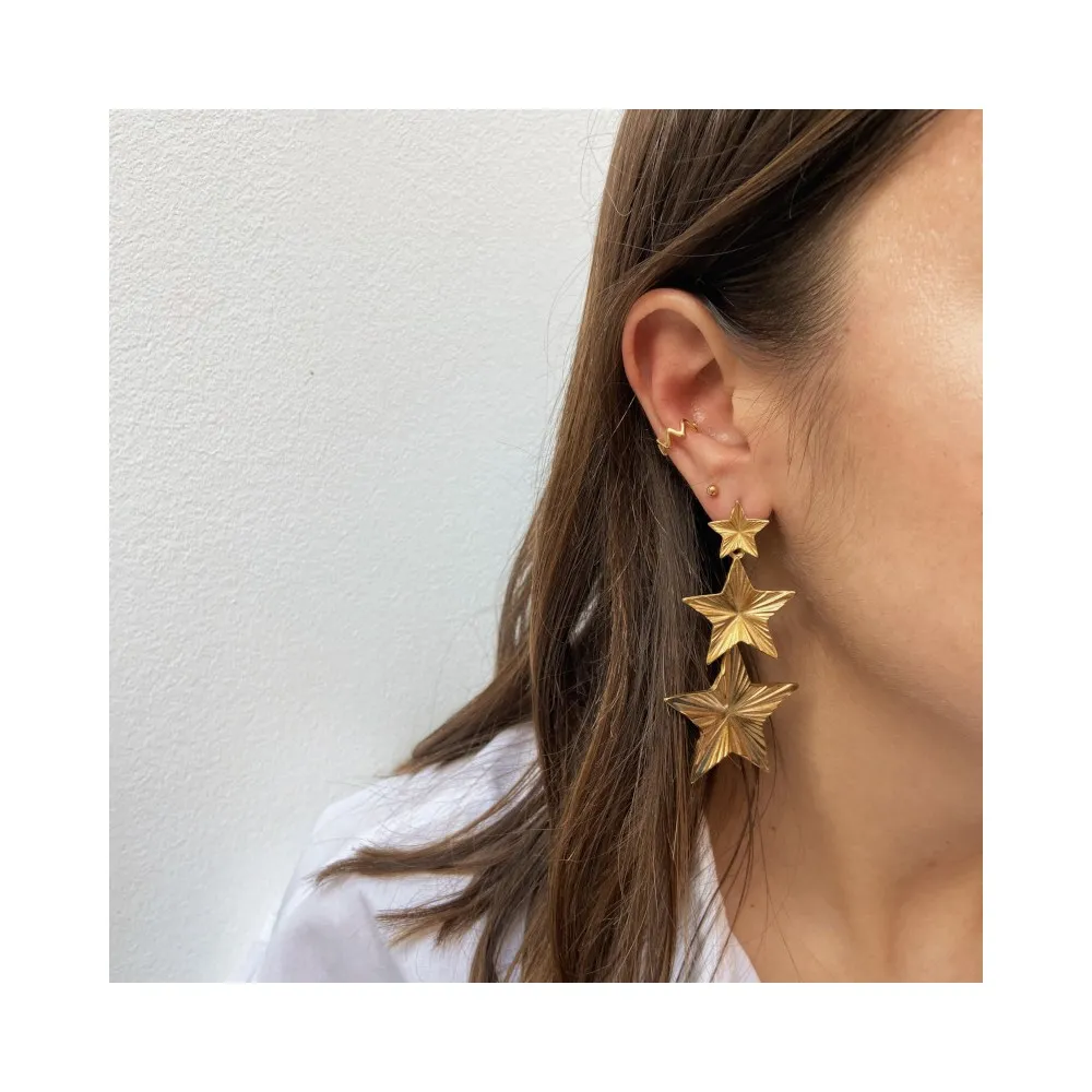 Pendientes Leónidas Oro (PAR)