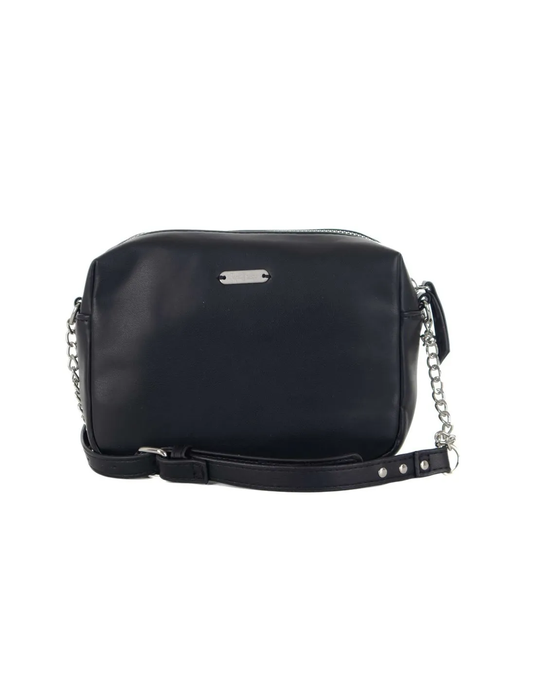PEPE JEANS  BANDOLERA NEGRA ALESHA ROCK PL031562 