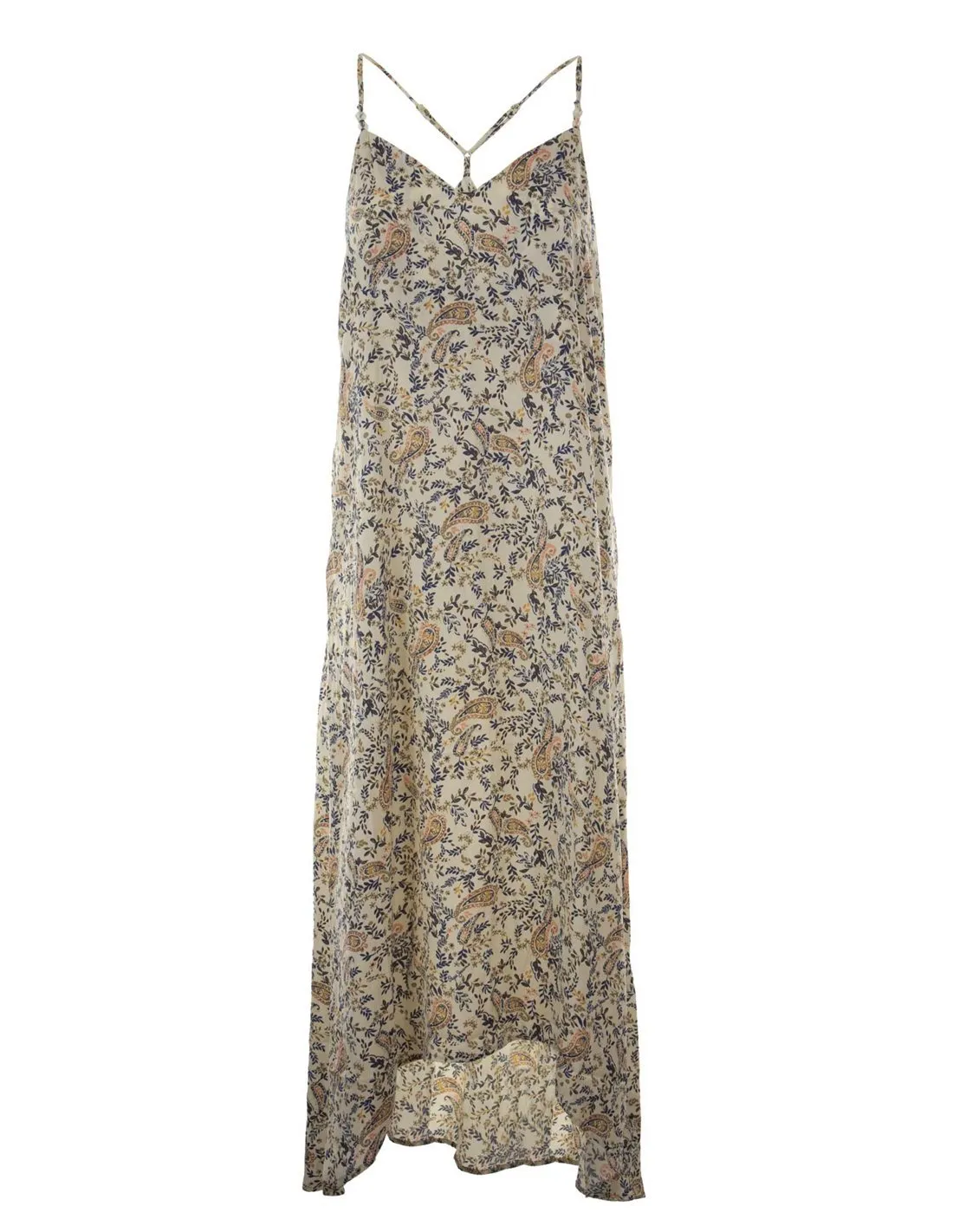 PEPE JEANS  VESTIDO BLANCO ROTO MOLLY PL953560 MUJER