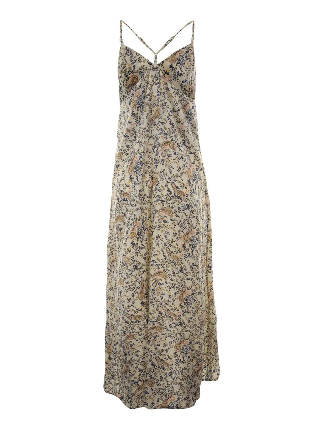 PEPE JEANS  VESTIDO BLANCO ROTO MOLLY PL953560 MUJER