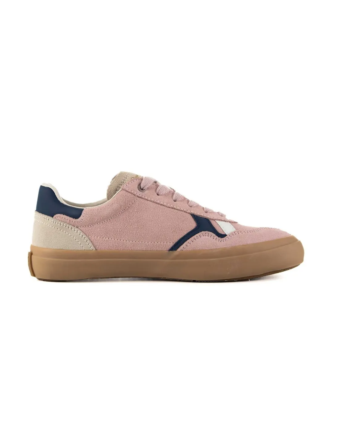 PEPE JEANS  ZAPATILLAS POWDER ROSE PINK TRAVIS RETRO PLS31586 MUJER