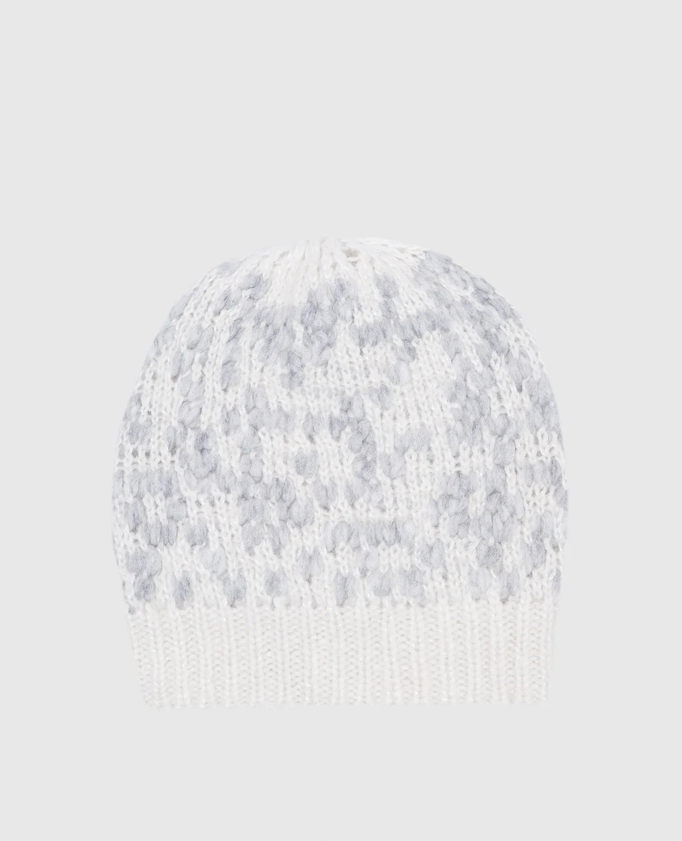 Peserico White cap with wool