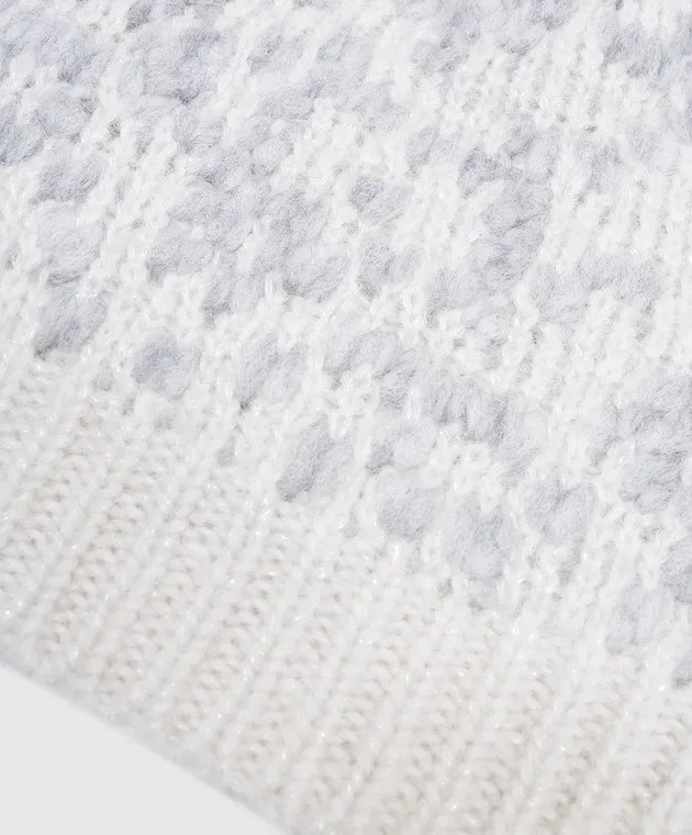 Peserico White cap with wool