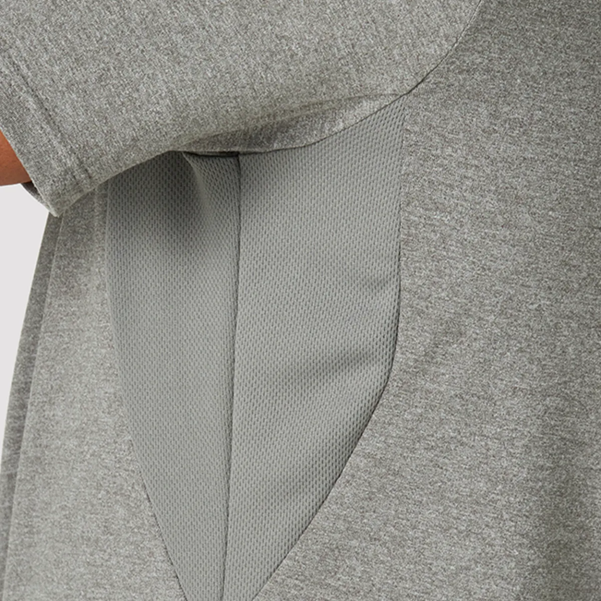 Polera Outdoor Hombre ATG by Wrangler Performance Crew Gris