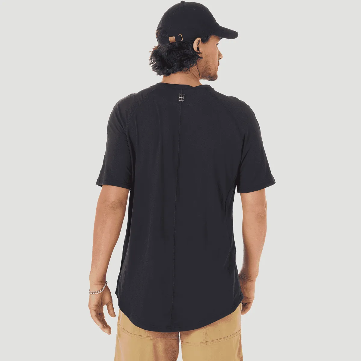 Polera Outdoor Hombre ATG by Wrangler SS Performance Negra