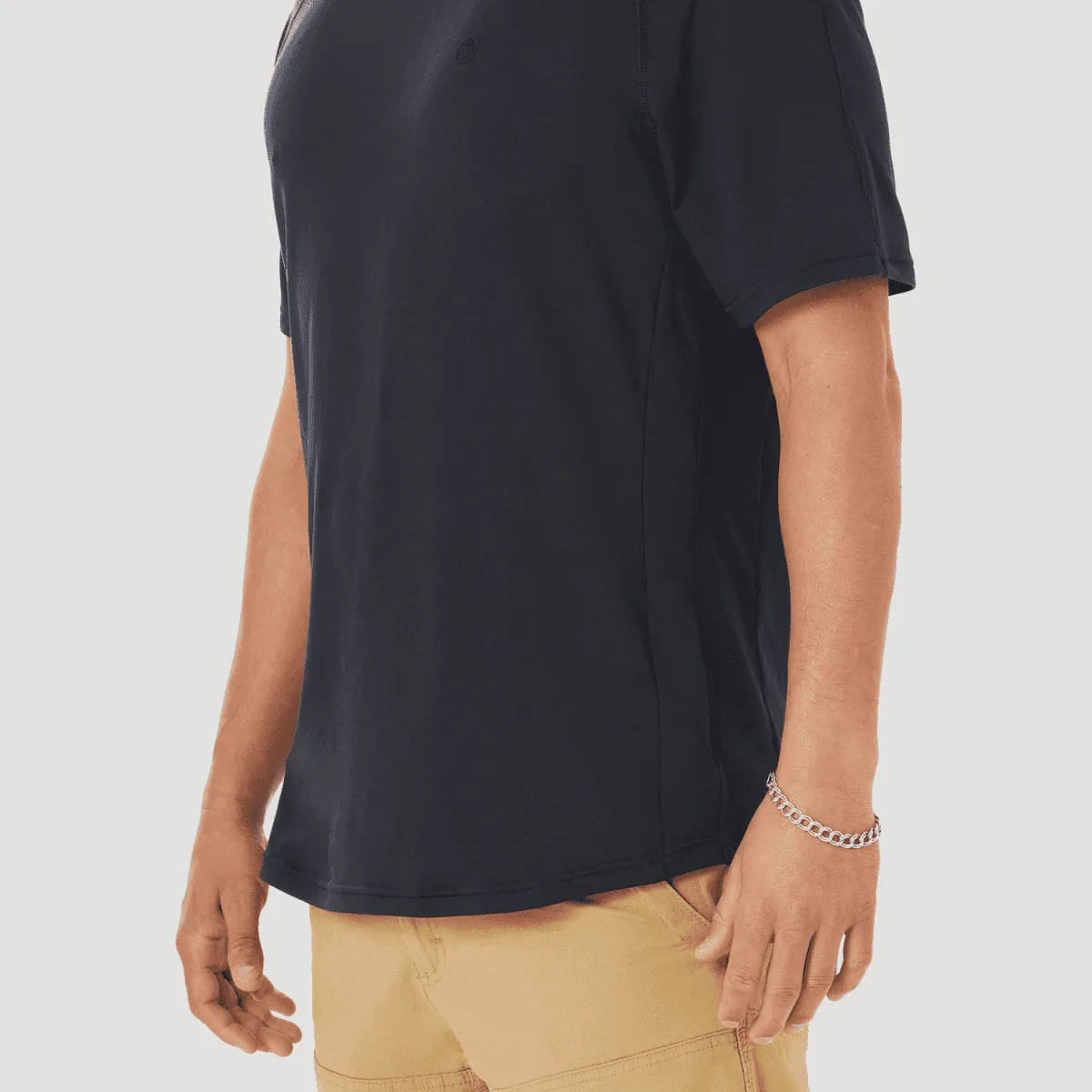 Polera Outdoor Hombre ATG by Wrangler SS Performance Negra