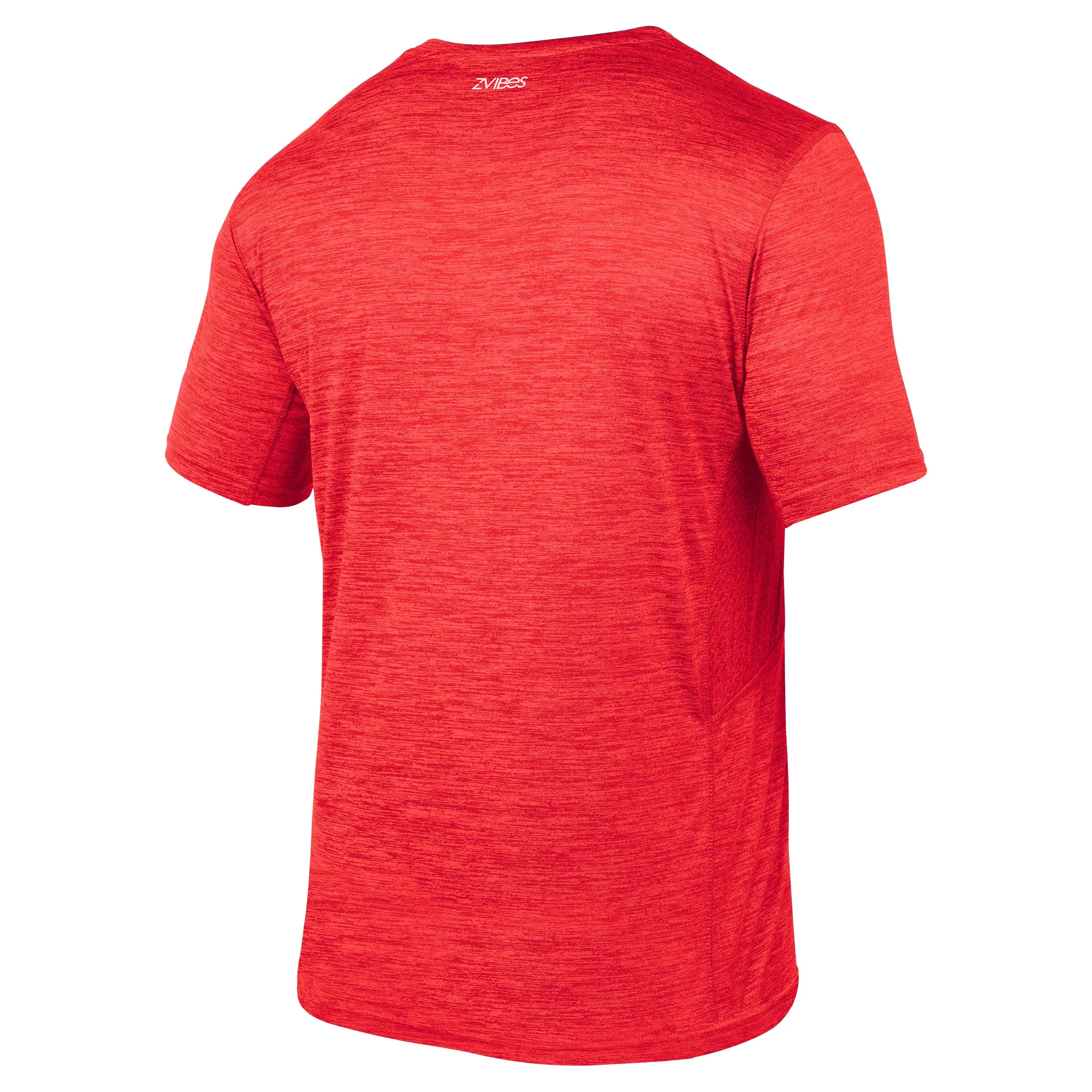 Polera Running Hombre ZVibes Training Roja