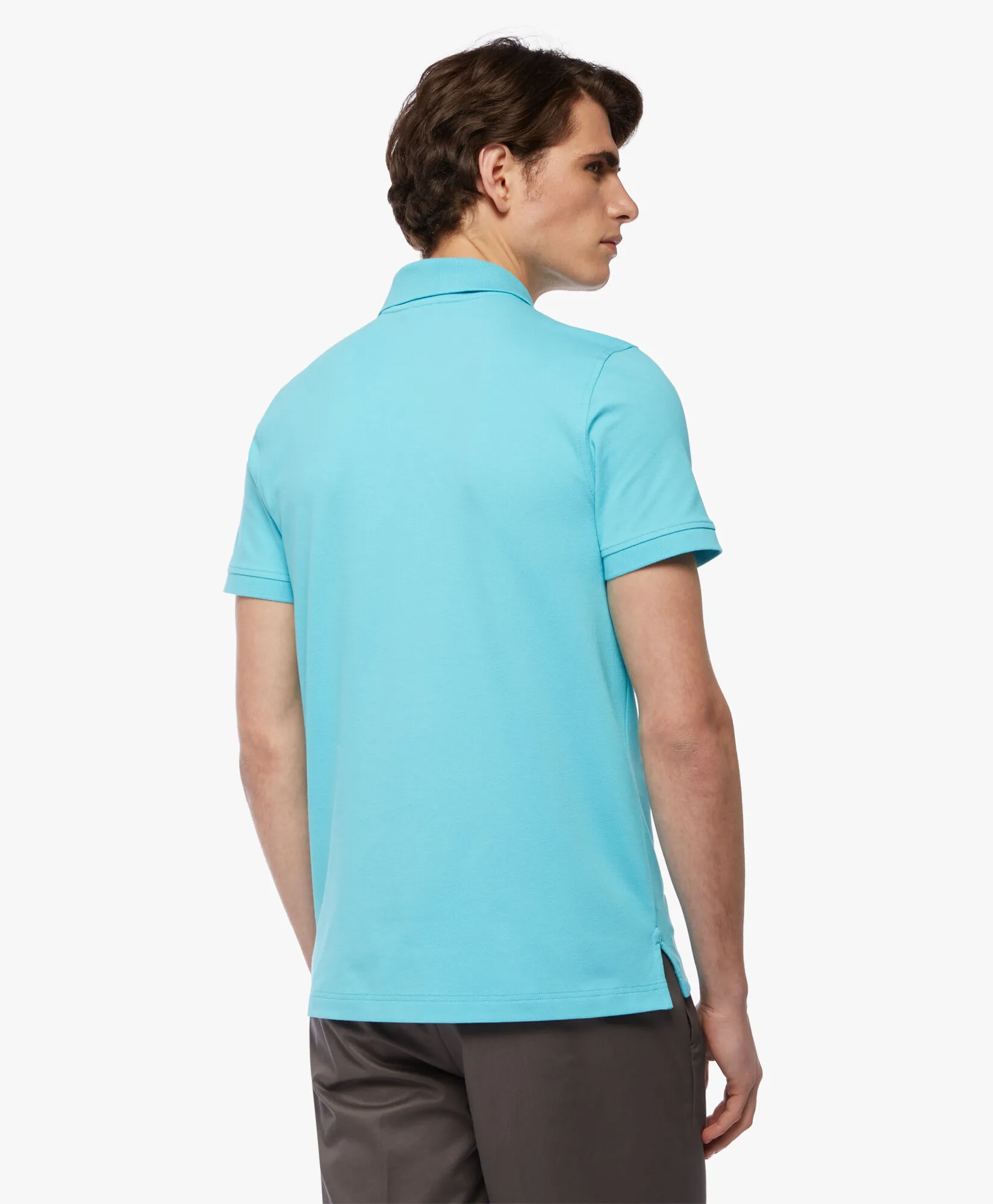 Polo Golden Fleece slim fit en Supima elástico