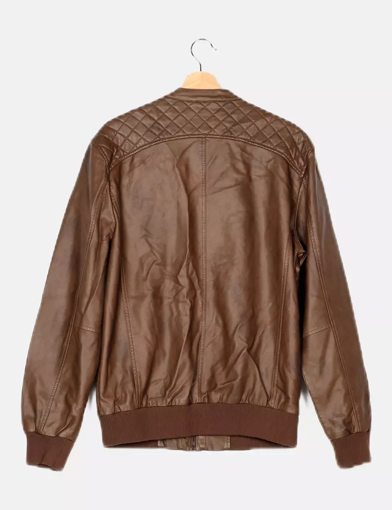 Primark Biker marrón casual