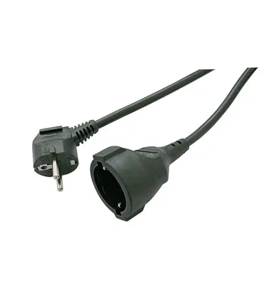 Prolongador 3x1.5mm 16a negro DH 2m 36762/2/N