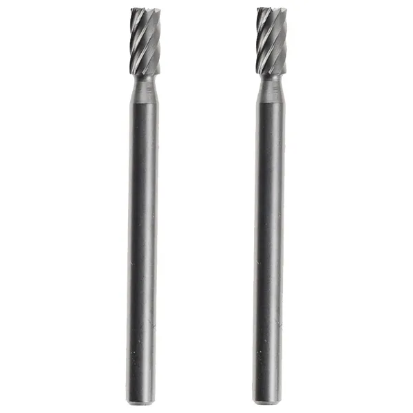 PROXXON  28722  JUEGO DE CORTADORES CILíNDRICOS DE ACEROTUNGSTENOVANADIO, 3 MM, MANGO 3 MM, 2 PIEZAS