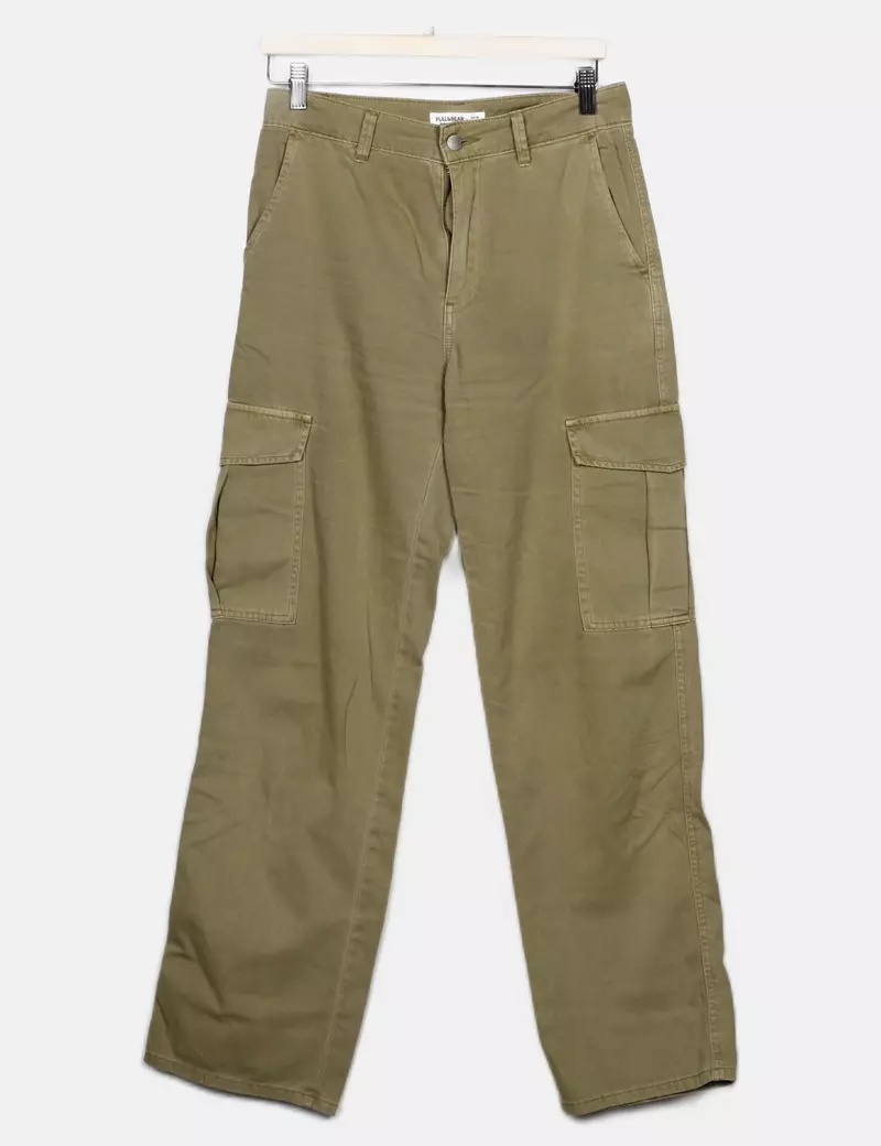 Pull&Bear Pantalones cargo Baggy