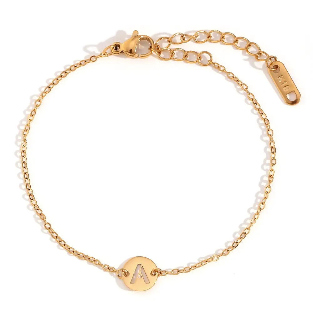 Pulsera Alphabet Oro
