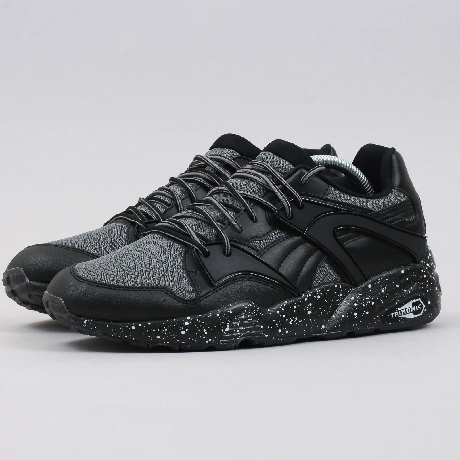 PUMA BLAZE TECH MESH STEEL GRAY  BLACK
