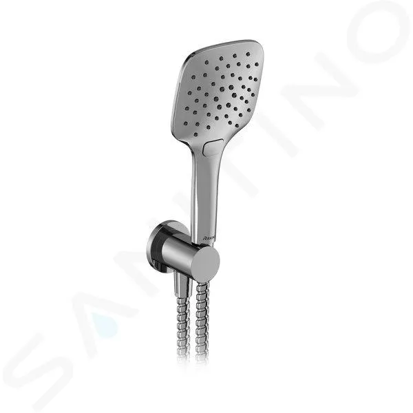 RAVAK 10°  CONJUNTO DE DUCHA CON GRIFO EMPOTRADO, CON CUERPO, 3 CHORROS, CROMO X07S012