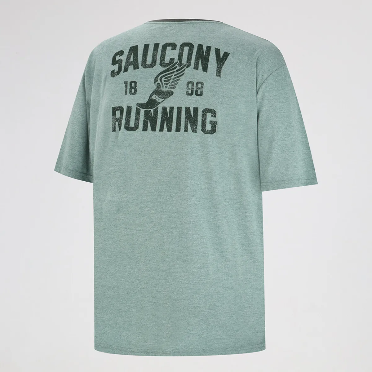 Remera Running Saucony Rested Hombre