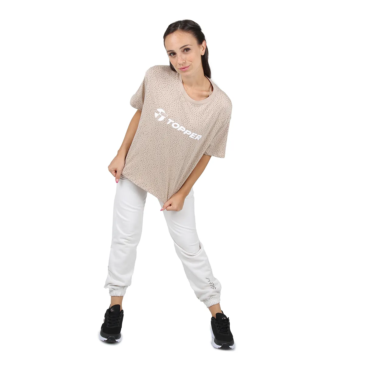 Remera Topper Gtw Loose Brand Mujer