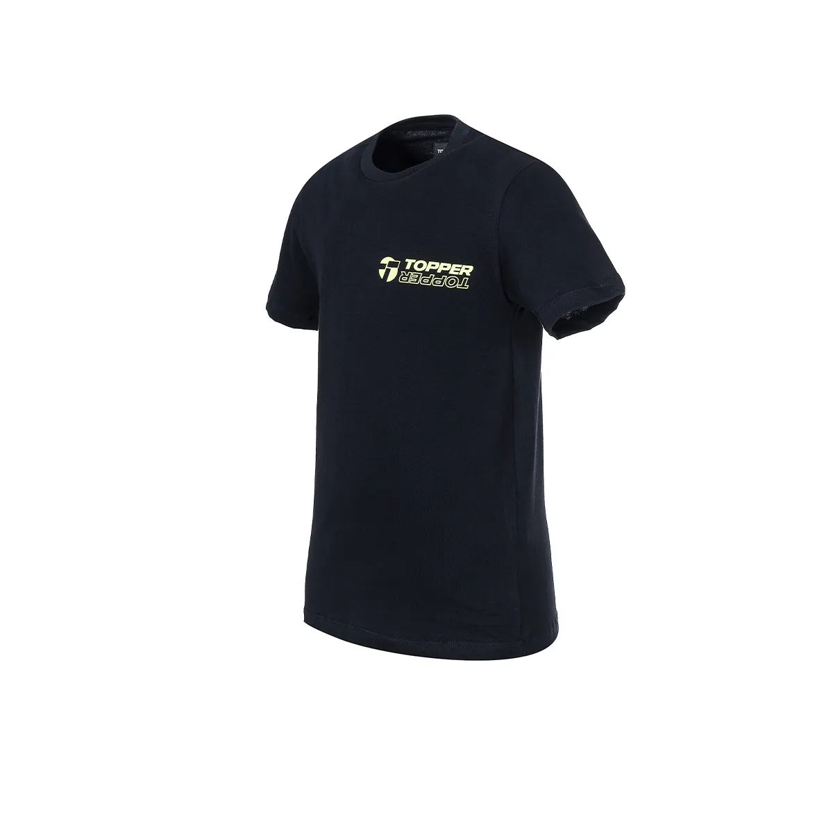 Remera Topper Logo Niño Negra