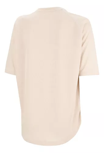 Remera Training Topper Loose Mujer Beige 166068 Empo2000