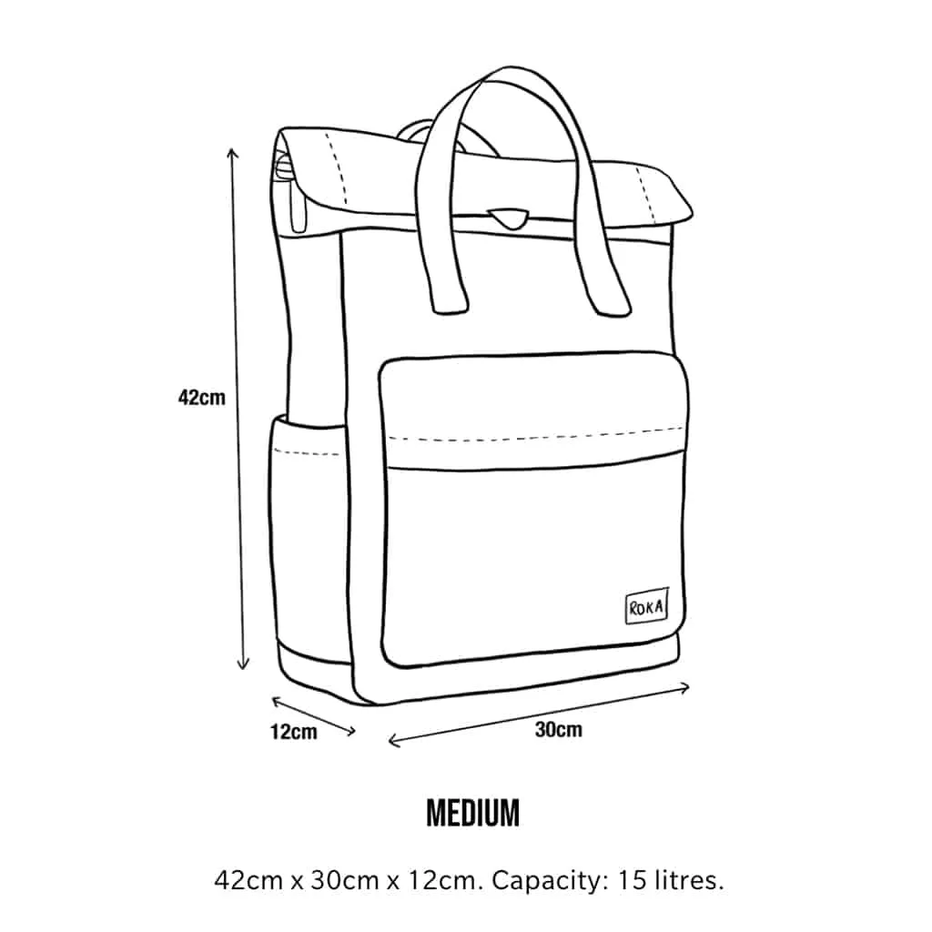 Roka – Mochila Canfield B medium sustainable emerald