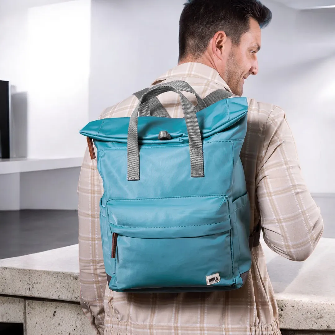 Roka – Mochila Canfield B seaport recycled nylon medium