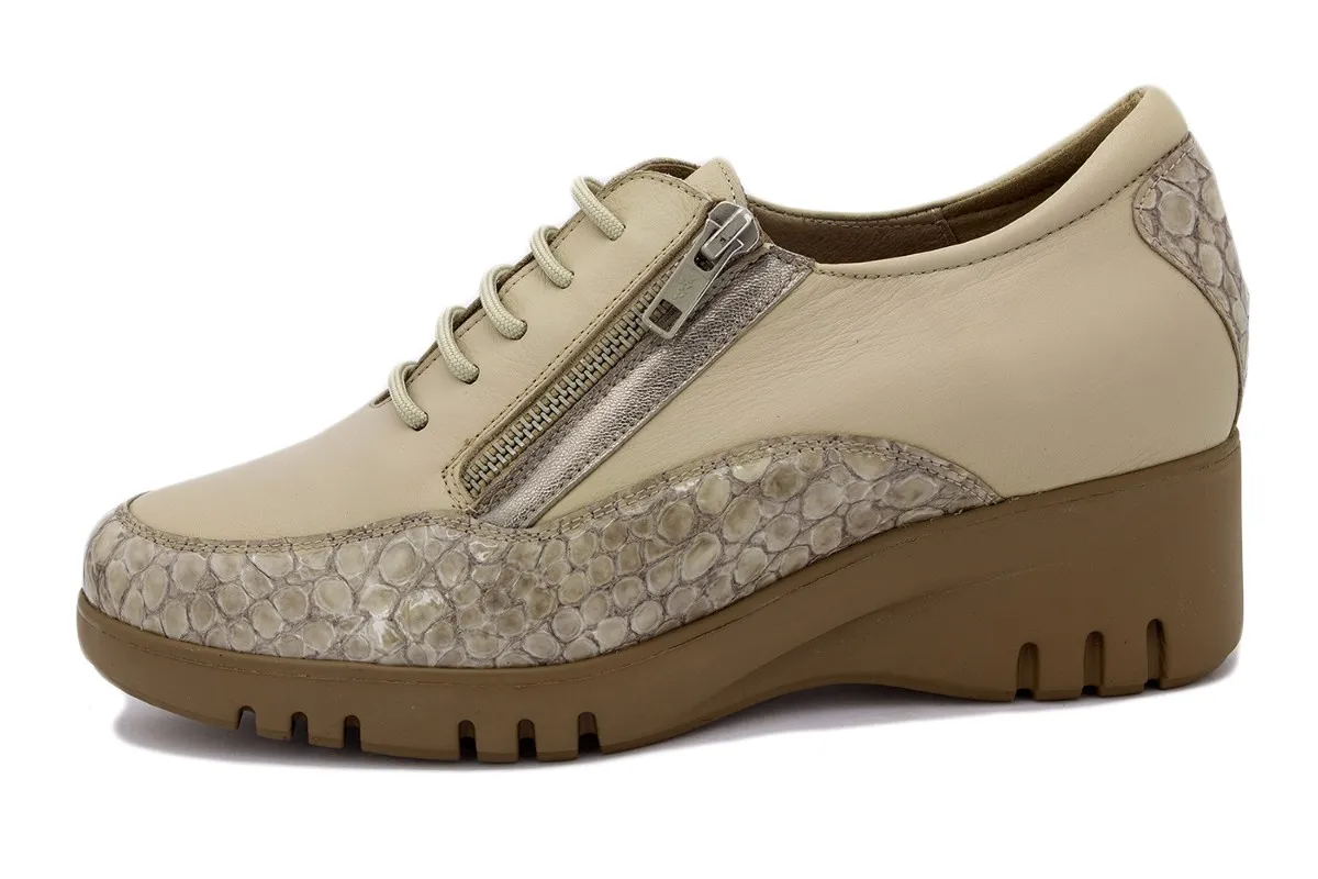 SAND COCO LACEUP SHOE