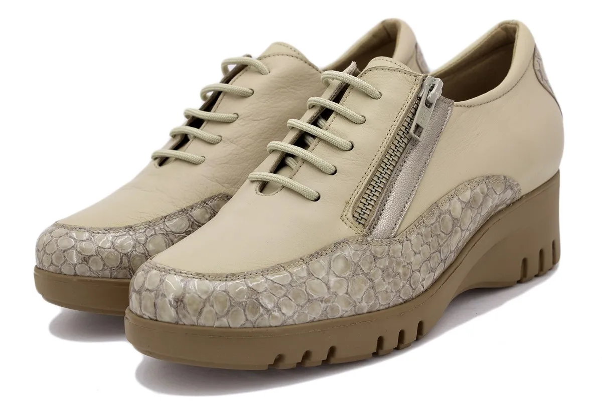 SAND COCO LACEUP SHOE