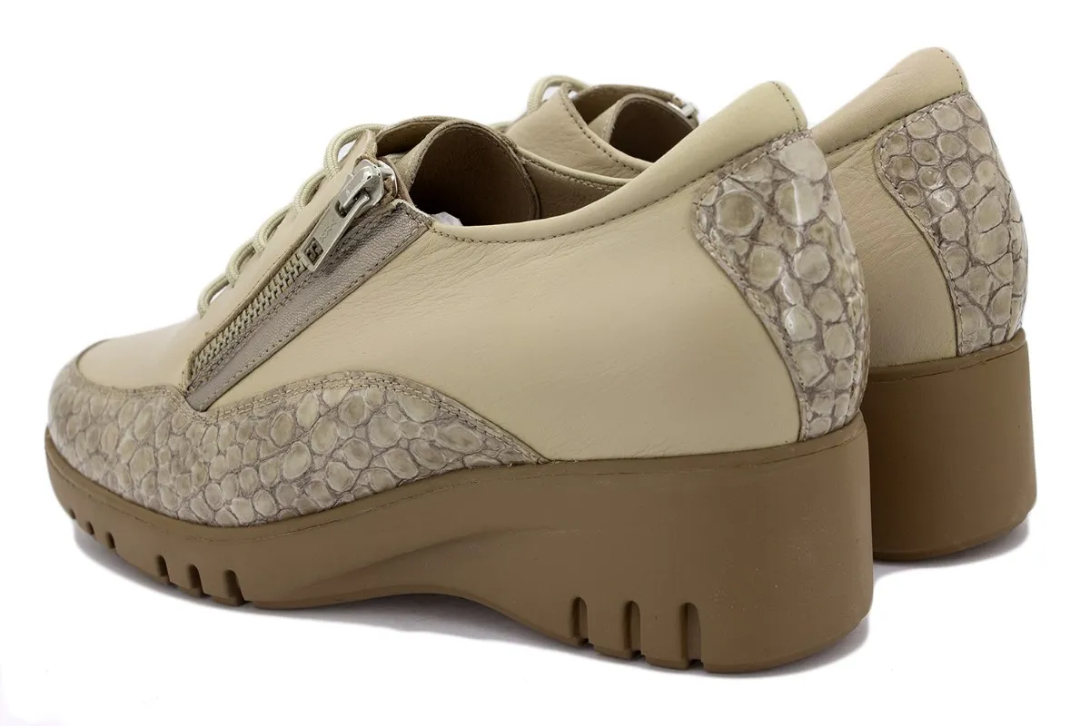 SAND COCO LACEUP SHOE