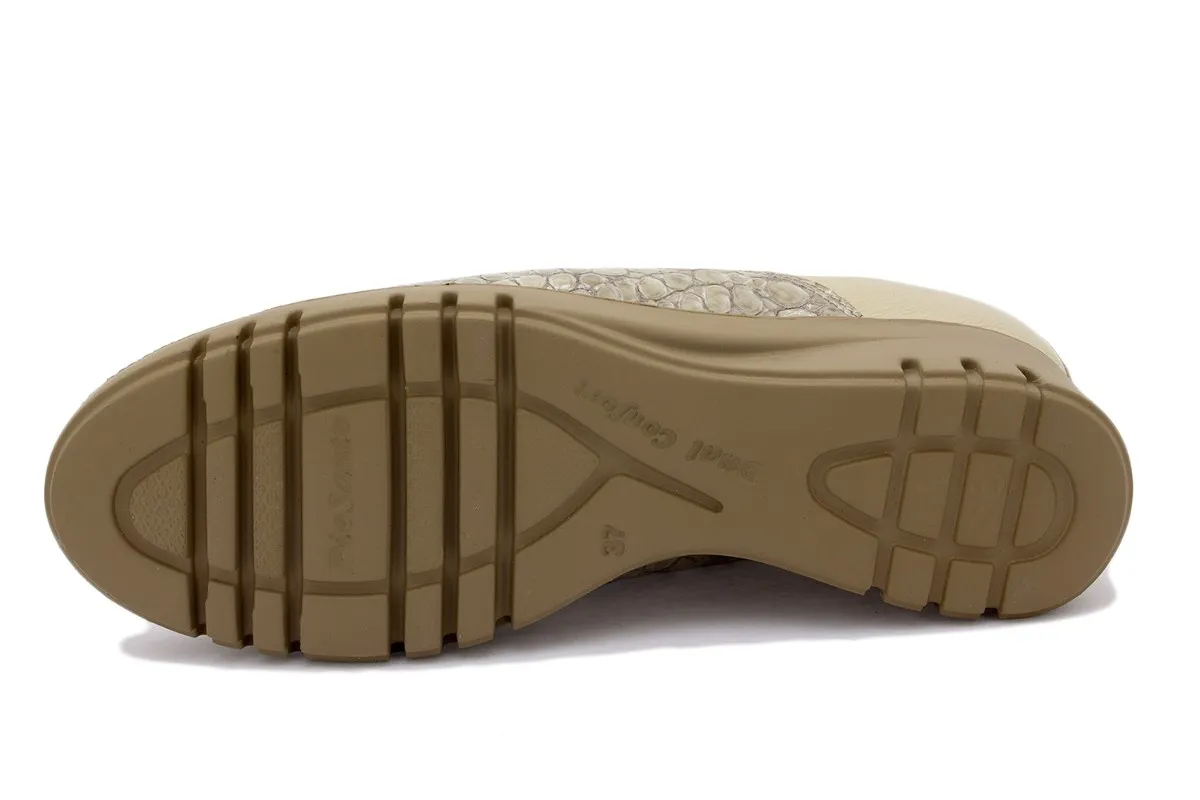 SAND COCO LACEUP SHOE