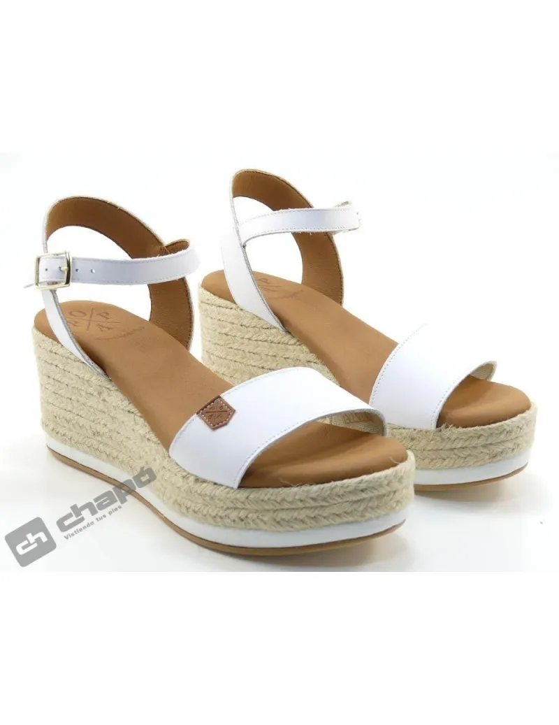 Sandalia Blanco Popa Arambol Piel