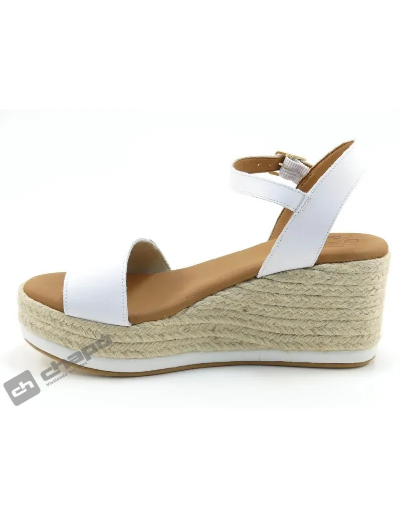 Sandalia Blanco Popa Arambol Piel