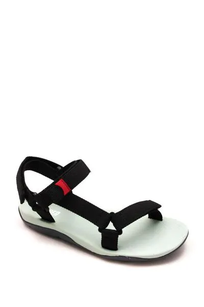 sandalia camper match velcro en negro