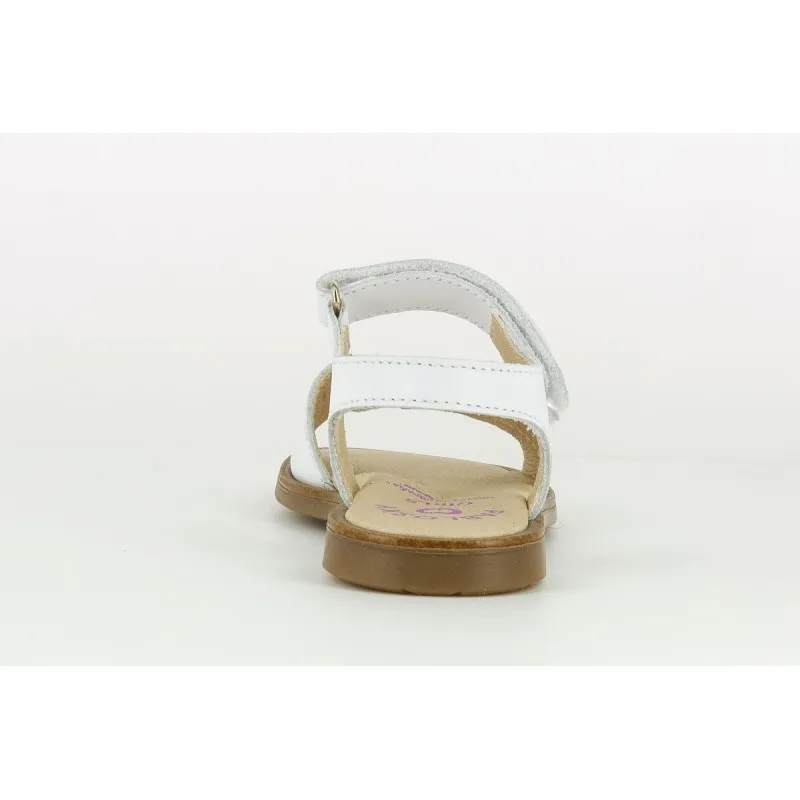 Sandalia Pablosky Florecitas Velcro 481300