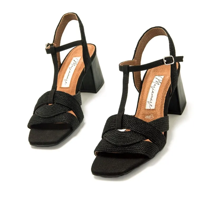 Sandalias Casual de Mujer MARIAMARE 68455 Negro 57215