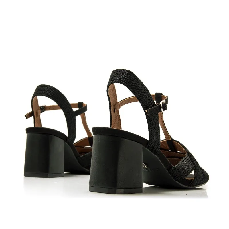 Sandalias Casual de Mujer MARIAMARE 68455 Negro 57215