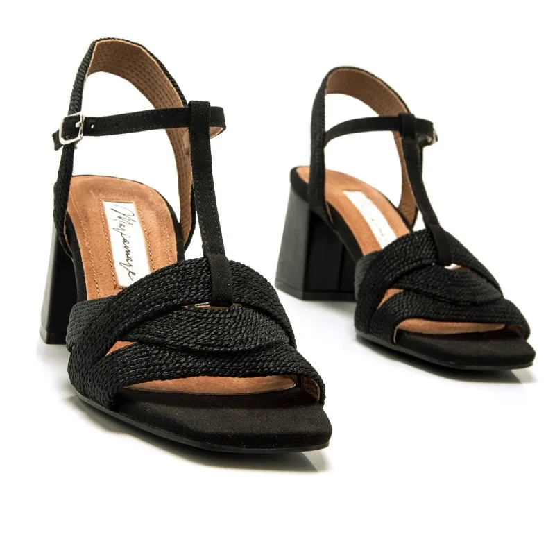 Sandalias Casual de Mujer MARIAMARE 68455 Negro 57215