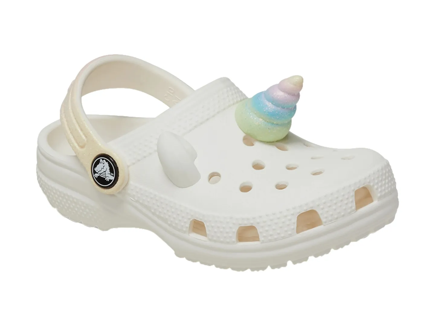 Sandalias Crocs Rainbow Unicorn Para Niña