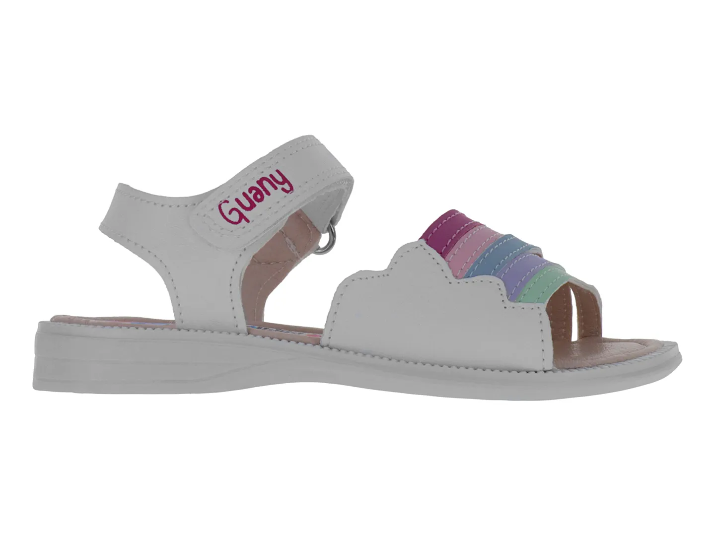 Sandalias Guany 1232 Blanco Para Niña