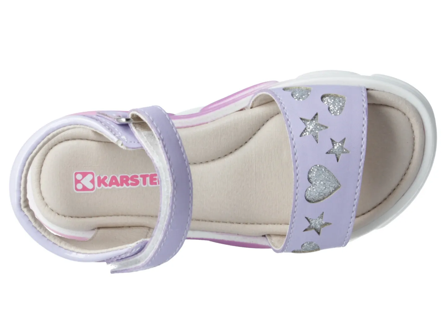 Sandalias Karsten 92336 Lila Para Niña