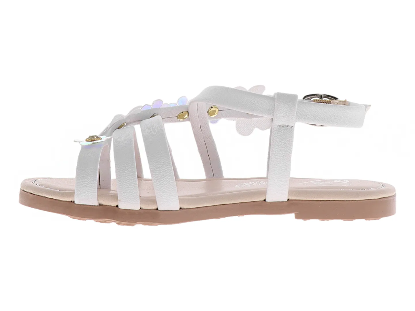 Sandalias Kassandra 2056 Blanco Para Niña