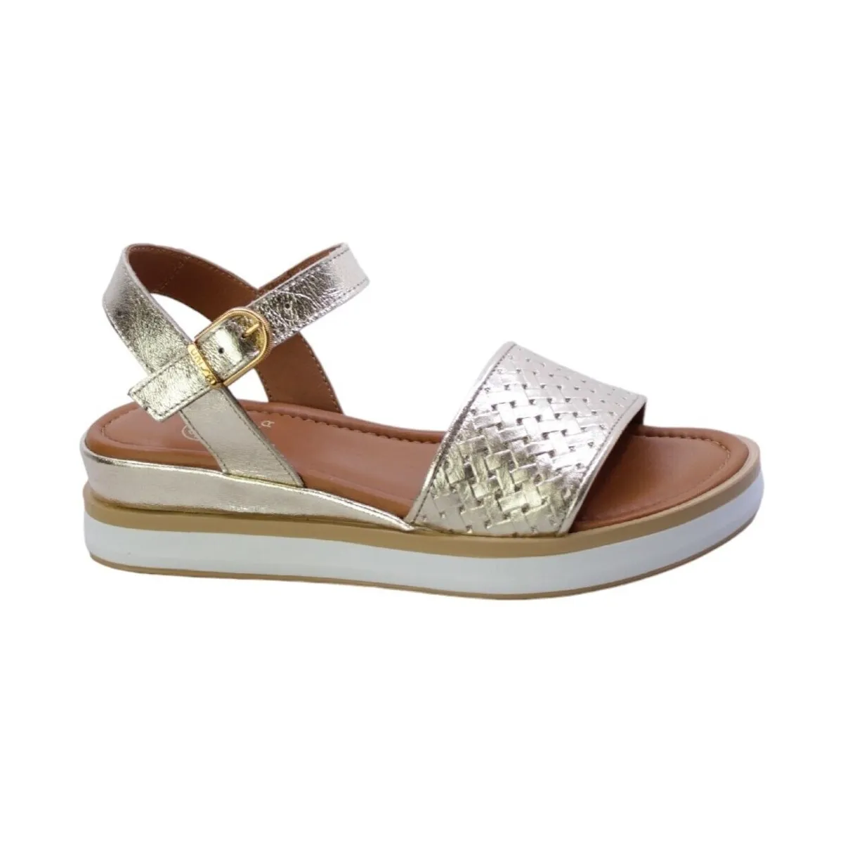 Sandalo Donna Platino Kabelo