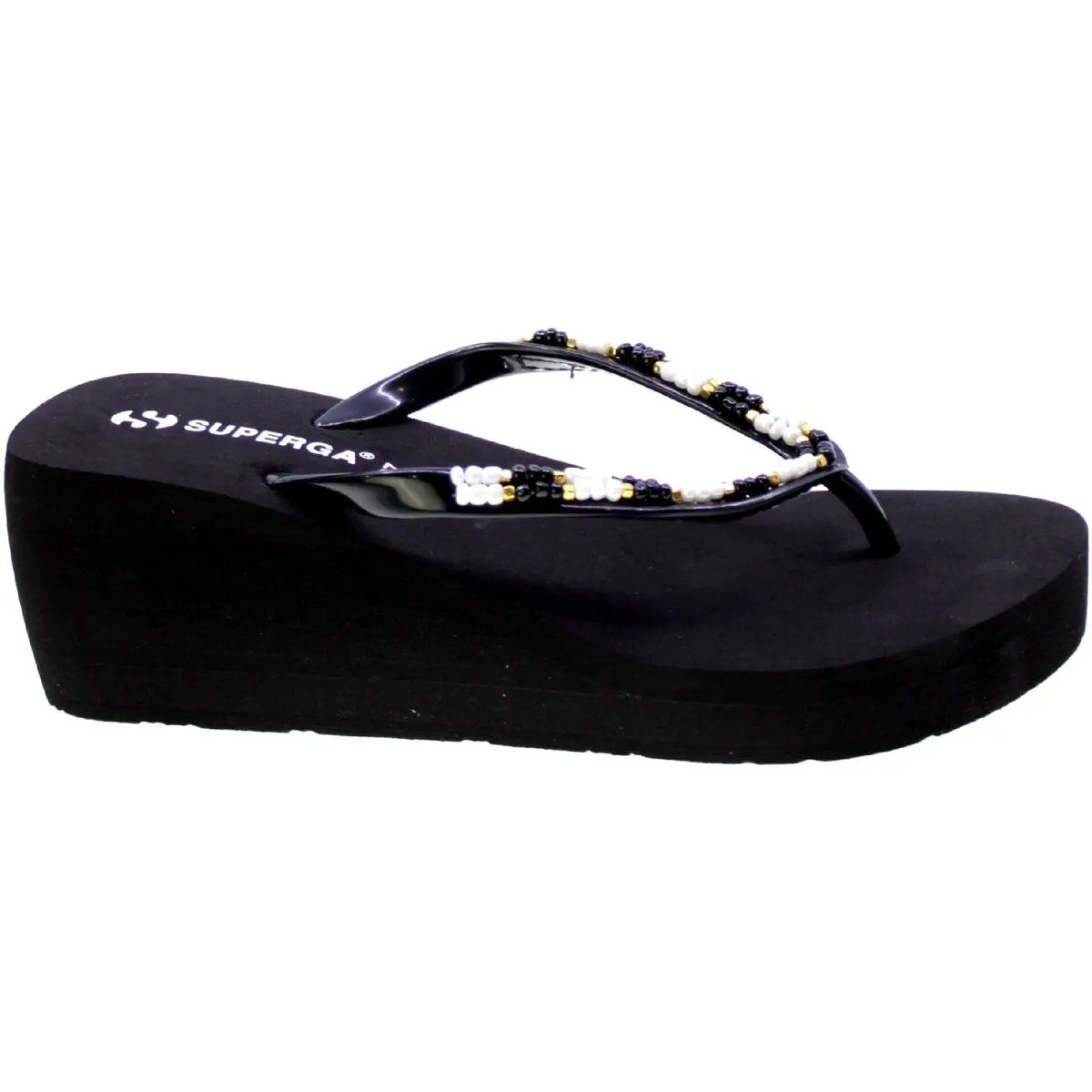 Sandalo Infradito Donna Nero S24u191/24