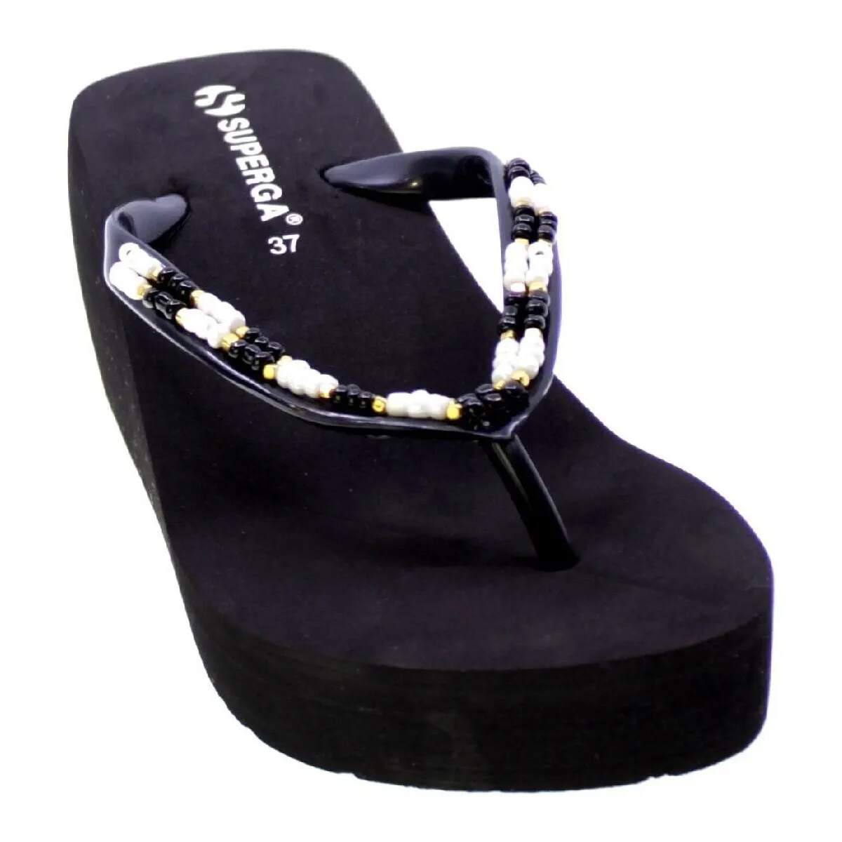 Sandalo Infradito Donna Nero S24u191/24