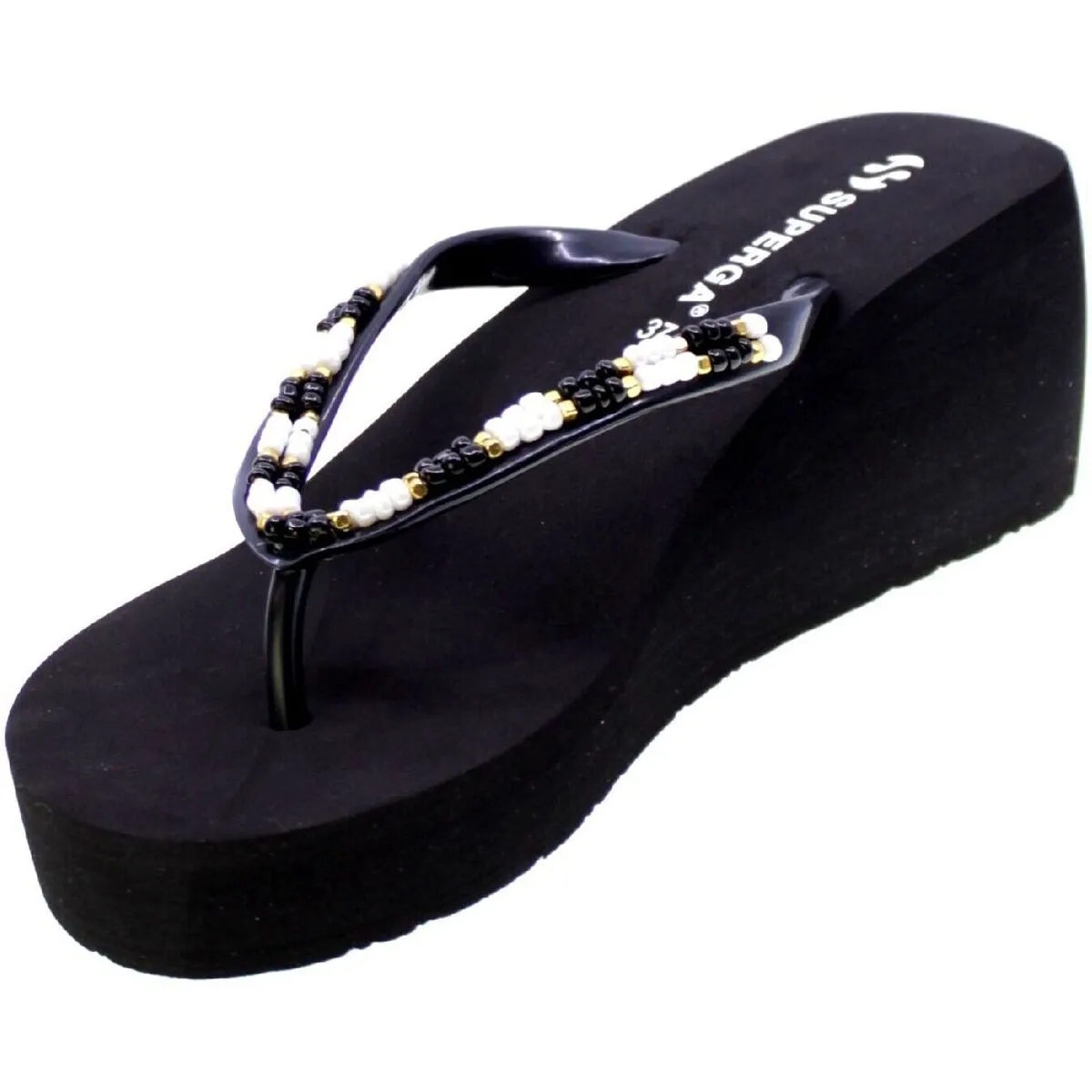 Sandalo Infradito Donna Nero S24u191/24