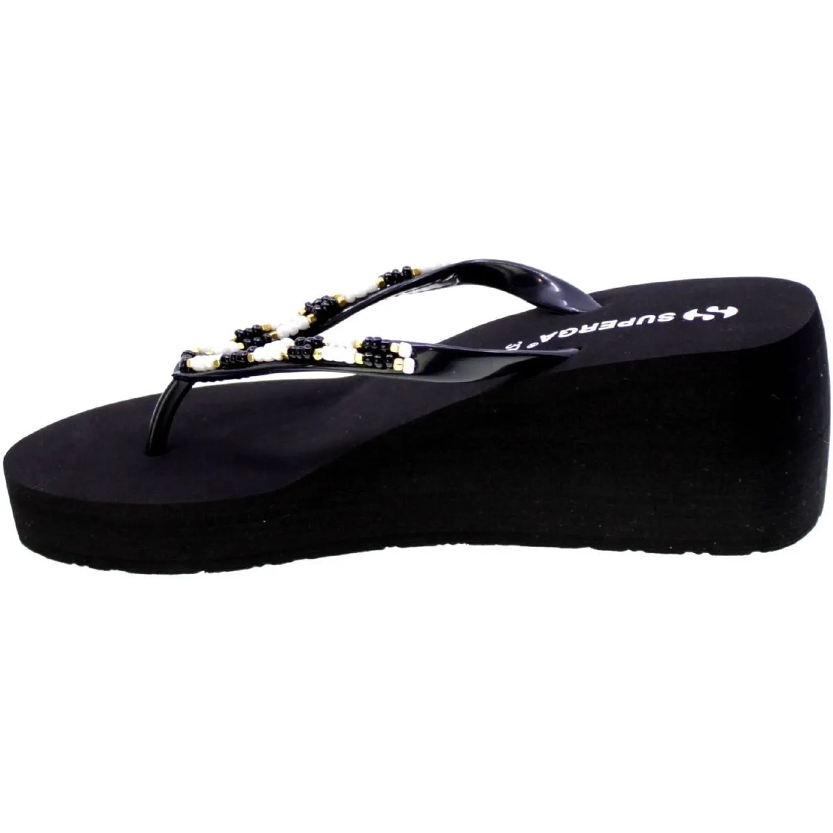 Sandalo Infradito Donna Nero S24u191/24