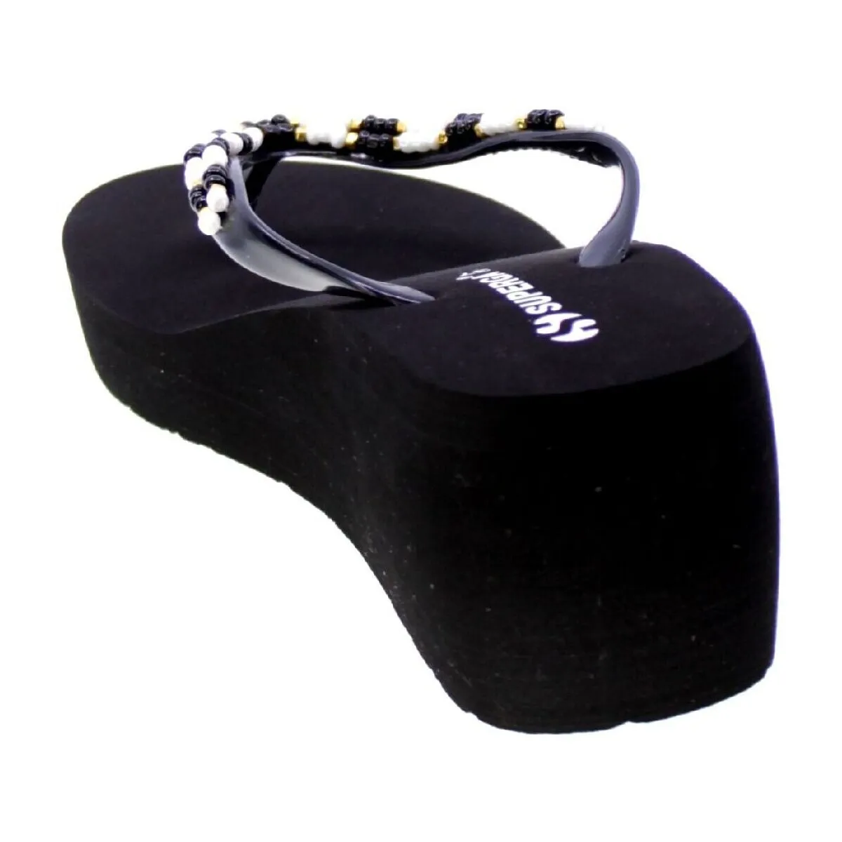 Sandalo Infradito Donna Nero S24u191/24
