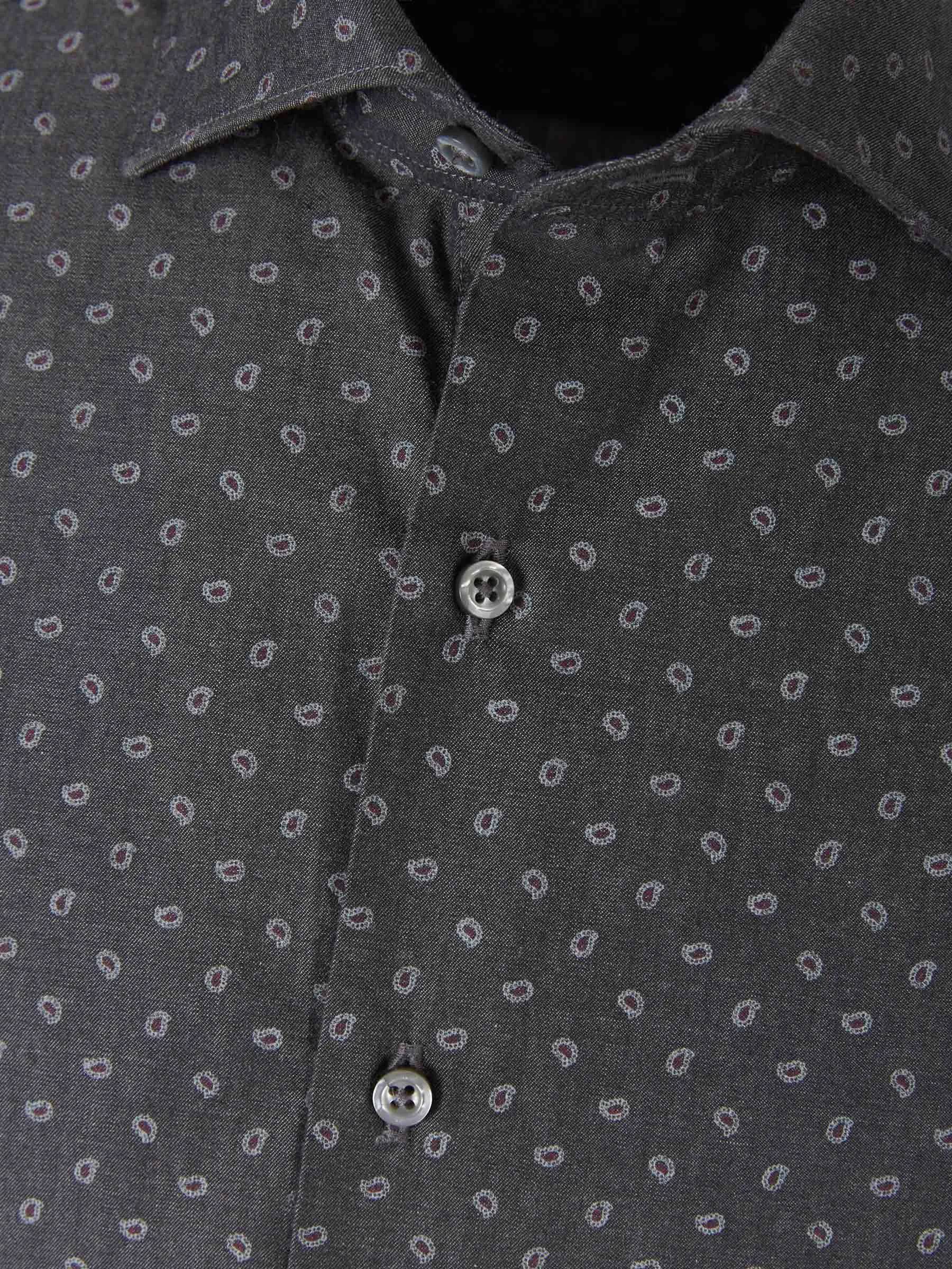 Santa Eulalia Camisa Algodón Motivo Paisley