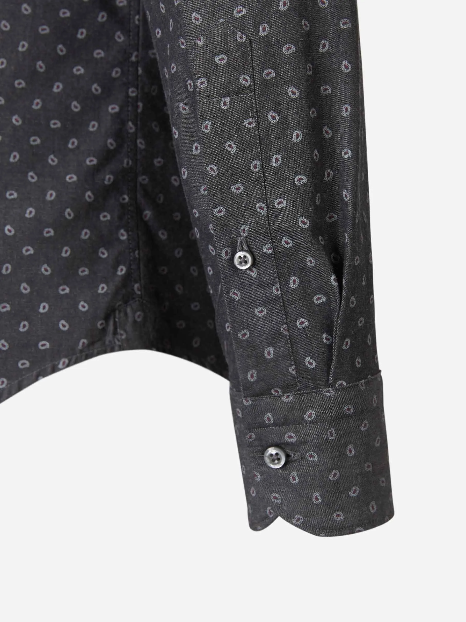 Santa Eulalia Camisa Algodón Motivo Paisley