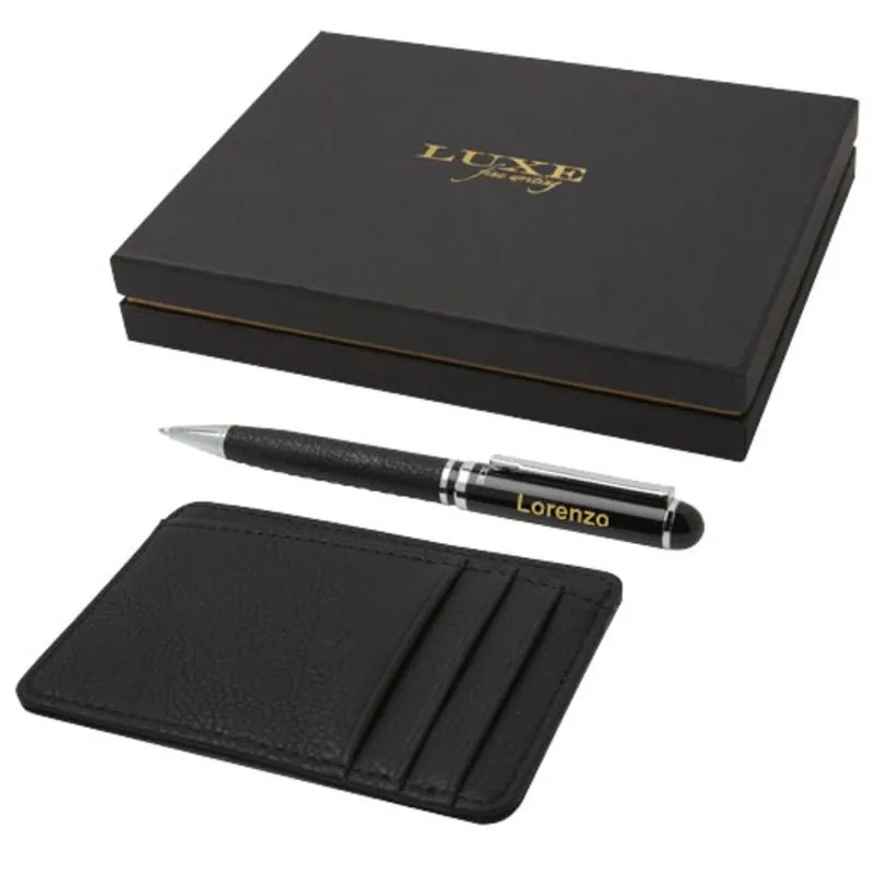 Set de regalo de bolígrafo y cartera 'Encore'