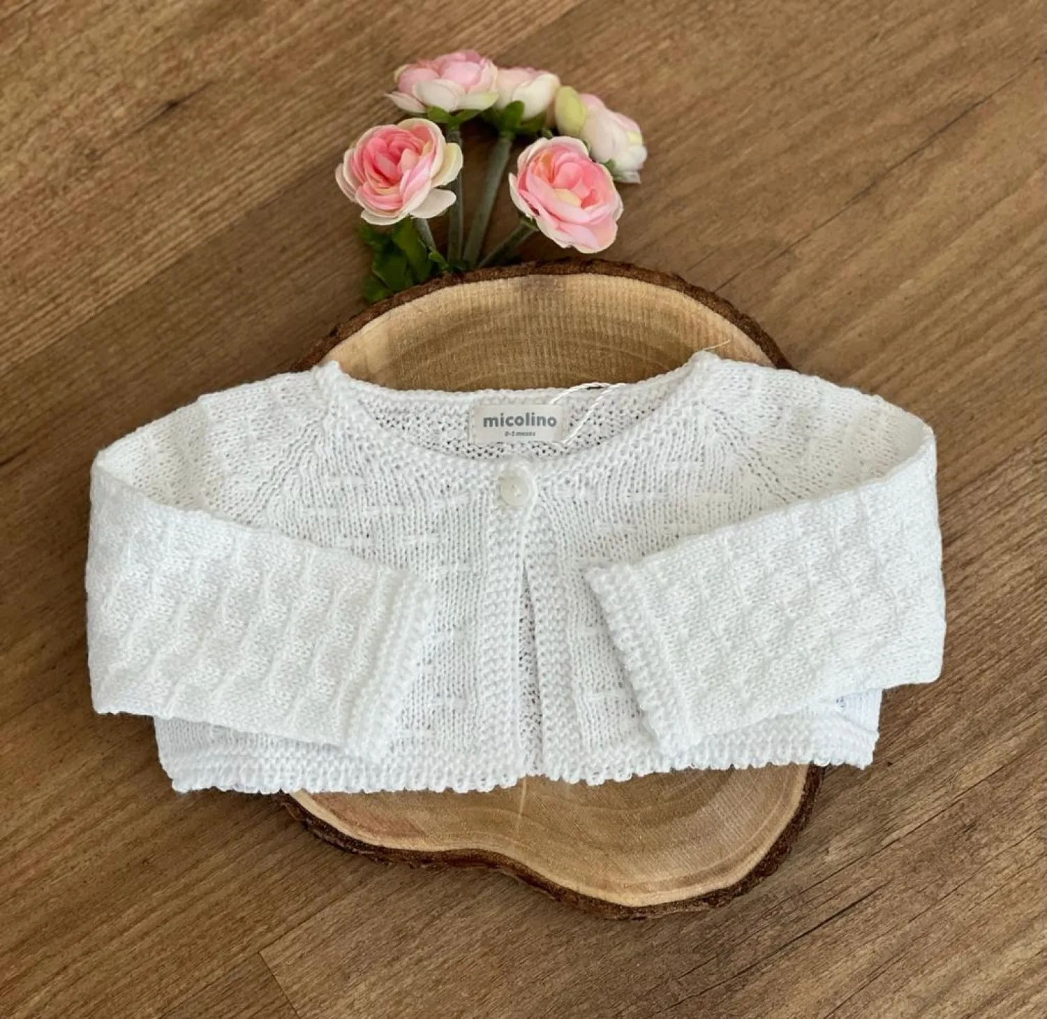 Short jacket for first wears. unisex